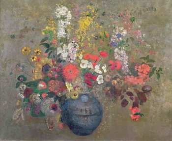 Reprodução do quadro Flowers, 1909