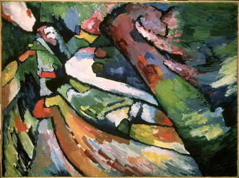 Reprodução do quadro Improvisation VII, 1910