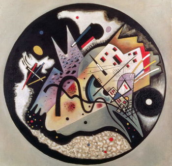 Reprodução do quadro In the Black Circle, 1923