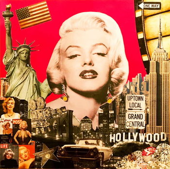 Reprodução do quadro Marylin, 20915,