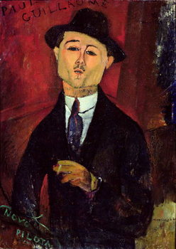 Reprodução do quadro Paul Guillaume (1893-1934) Novo Pilota, 1915