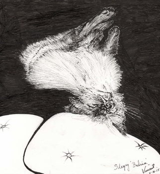 Reprodução do quadro Sleepy Belina, 2015,
