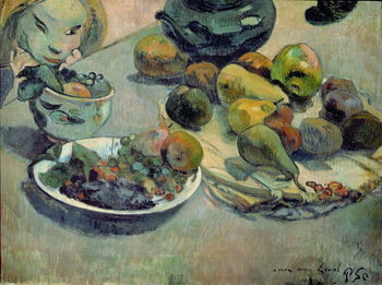 Reprodução do quadro Still Life with Fruit, 1888