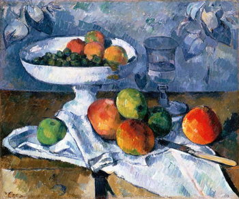 Reprodução do quadro Still Life with Fruit Dish, 1879-80