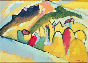 Reprodução do quadro Study in Autumn No. 1, 1910