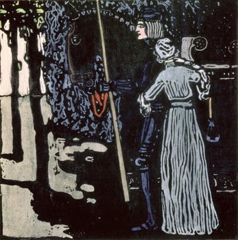Reprodução do quadro The Farewell, 1903