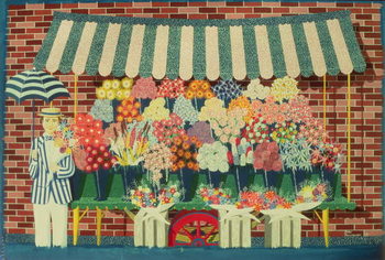 Reprodução do quadro The Flower Man