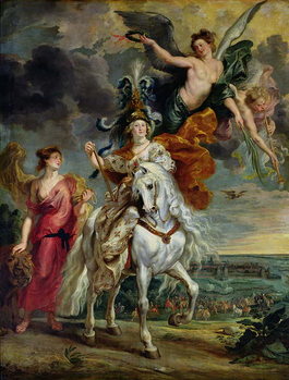 Reprodução do quadro The Medici Cycle: The Triumph of Juliers, 1st September 1610, 1622-25