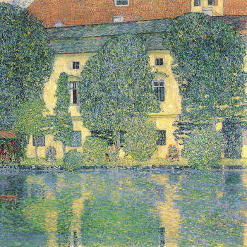 Reprodução do quadro The Schlosskammer on the Attersee III, 1910