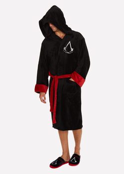 bathrobe Assasins Creed - Black Robe Logo