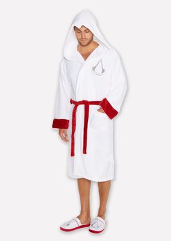 bathrobe Assasins Creed - White Robe Logo