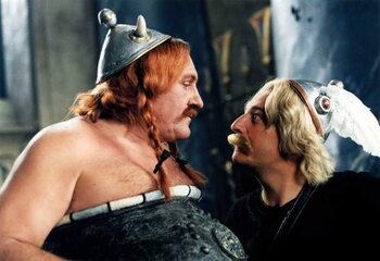 Принти на полотні Asterix and Obelix