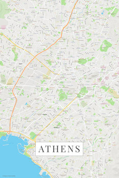 Принти на полотні Athens color