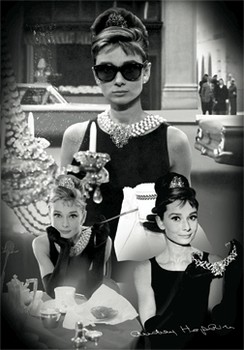 3D Αφίσα Audrey Hepburn - 3D