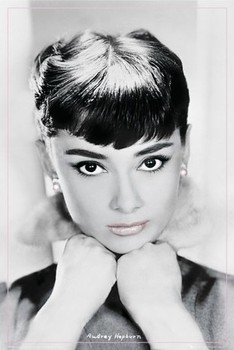 Uokvirjen plakat Audrey Hepburn - lips