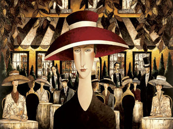 Art Print Autumn in Paris