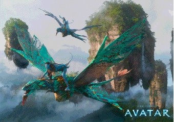 AVATAR - flying - плакат (poster)