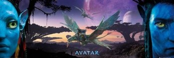Uokvirjen plakat Avatar - landscape
