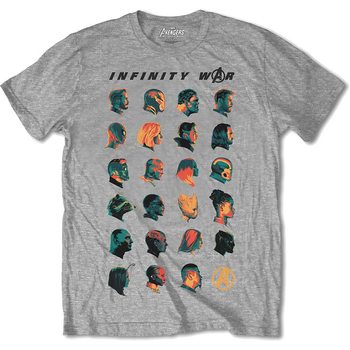 Тениска Avengers: Infinity War - Head Profiles