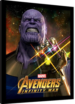 Framed Poster Avengers Infinity War - Infinity Gauntlet Power