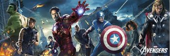 Плакат с рамка Avengers - one sheet
