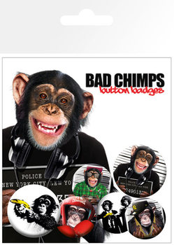 Σετ κονκάρδες BAD CHIMPS
