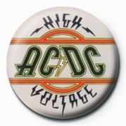 Badge AC/DC - HIGH VOLTAGE