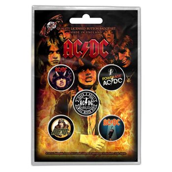 Badge set AC/DC - Highway to Hell
