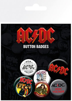 Badge set AC/DC - Mix