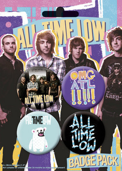 Badge set ALL TIME LOW