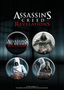 Badge set Assassin's Creed Relevations – duo