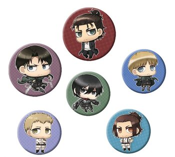 Badge set Attack on Titan