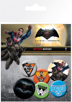Batman Vs Superman - Mix Badge Pack