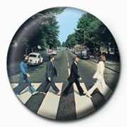 Badge BEATLES (ABBEY ROAD)