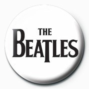 Badge BEATLES (BLACK LOGO)