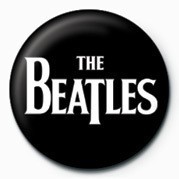 Badge BEATLES (WHITE LOGO)