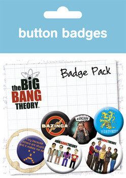 Badge set BIG BANG THEORY