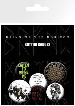 Badge set BRING ME THE HORIZON