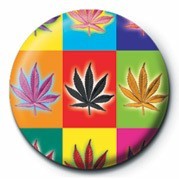 Badge CANNABIS POPART