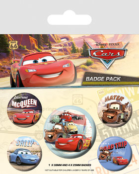 Cars - On The Road Badge Pack