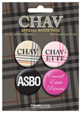 Badge set CHAV