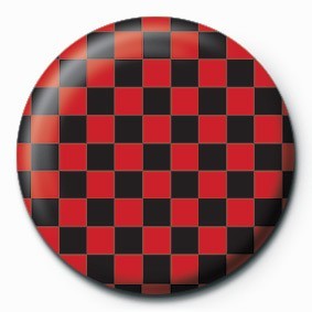 Badge CHECK (RED & BLACK)
