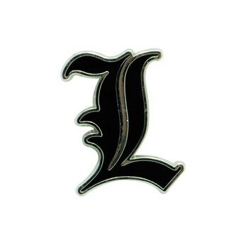 Badge Death Note - L