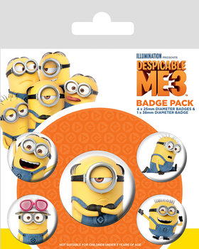 Despicable Me 3 - Minions Badge Pack