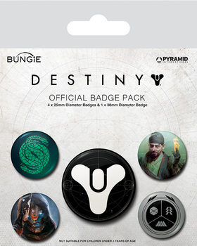 Badge set Destiny - Guardians of Light