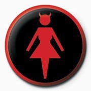 Badge DEVIL WOMAN (LOGO)