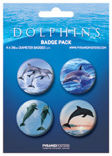 Badge set DOLPHINS