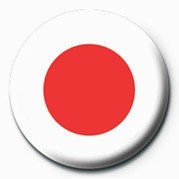 Badge Flag - Japan
