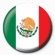 Badge Flag - Mexico