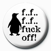 Badge FUCK - FFFFF FUCK OFF